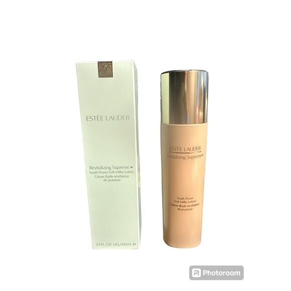 Estee Lauder Revitalizing Supreme Plus + Youth Power Milky Lotion 3.4 fl.oz. New